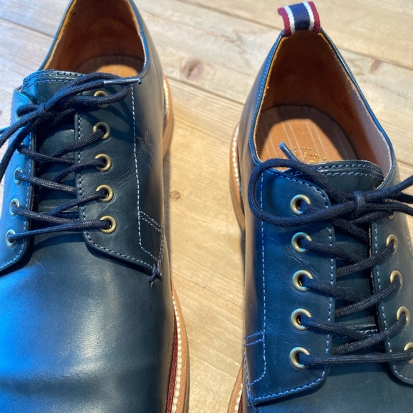 J Crew Derby, Mens Sz 10.5, navy blue main image 4